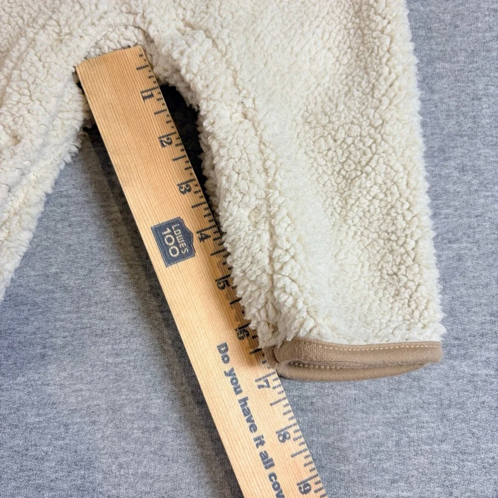 Carter's Sherpa Jumpsuit Baby 6m Cream Adventure Seeker Fleece One Piece